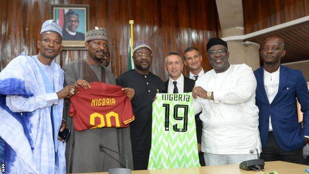 NFF First African Federation to Partner Italian Serie A Giants As Roma