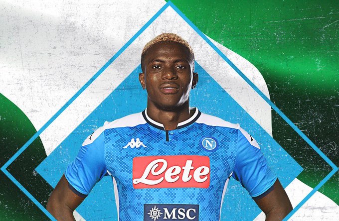Victor Osimhen Signs for Napoli…Becomes Africa’s Most Expensive Footballer