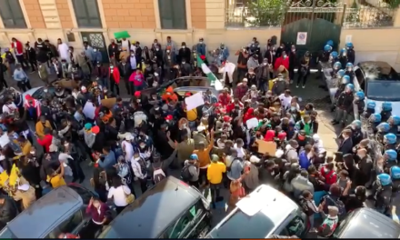 Protesters Storm the Embassy of Nigeria in Rome